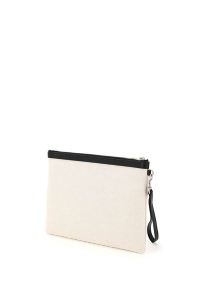 SAINT LAURENT RIVE GAUCHE CANVAS POUCH outlook