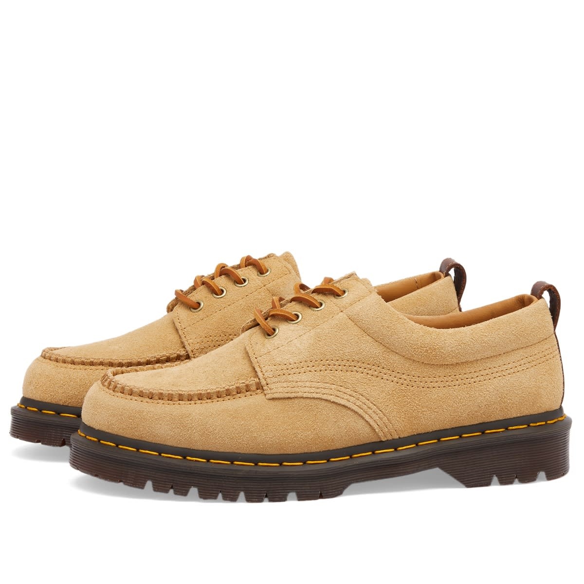 Dr. Martens Lowell Hairy Suede Shoe - 2