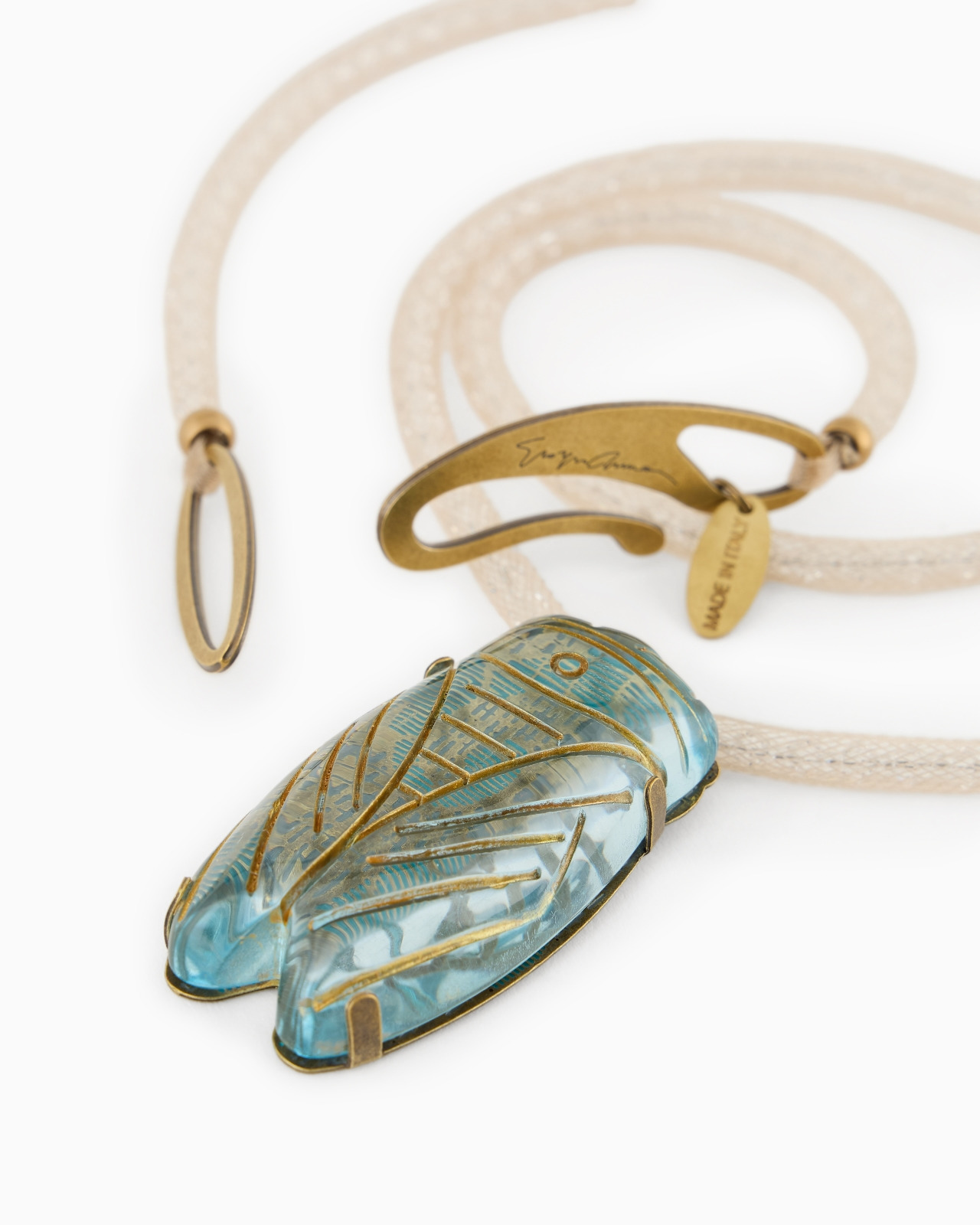 LONG NECKLACE WITH PENDANT - 2