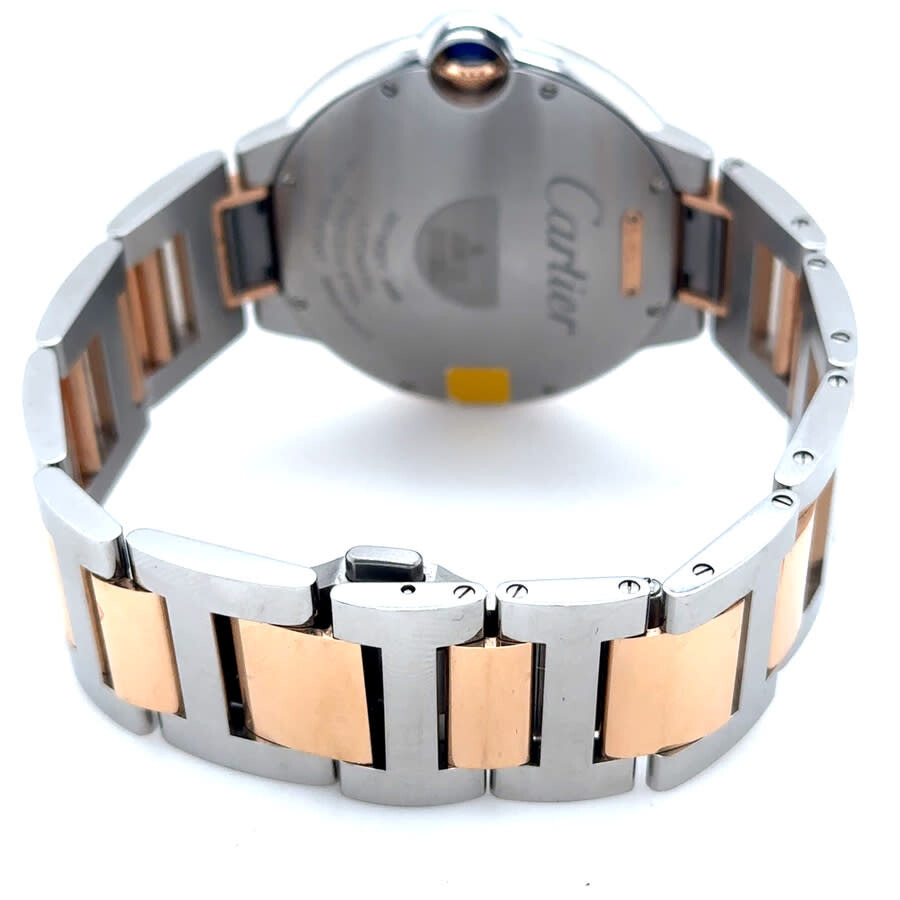 Pre-owned Cartier Ballon Bleu Automatic Silver Dial Men's Watch W2BB0034 - 2