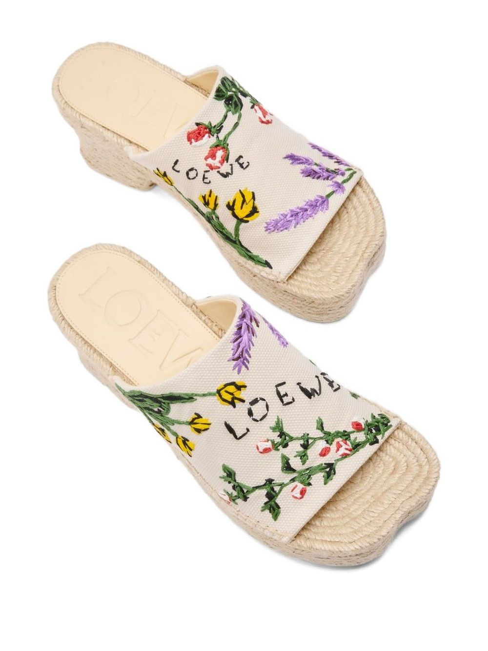80mm Petal espadrilles - 3