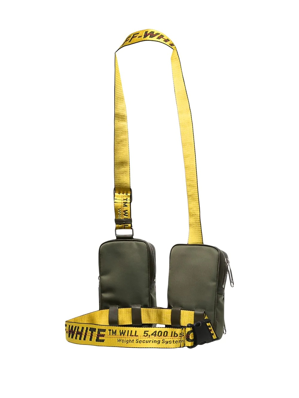 double-pouch Industrial-strap bag - 3
