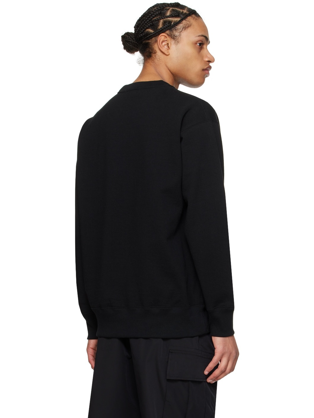 Black Crewneck Sweatshirt - 3