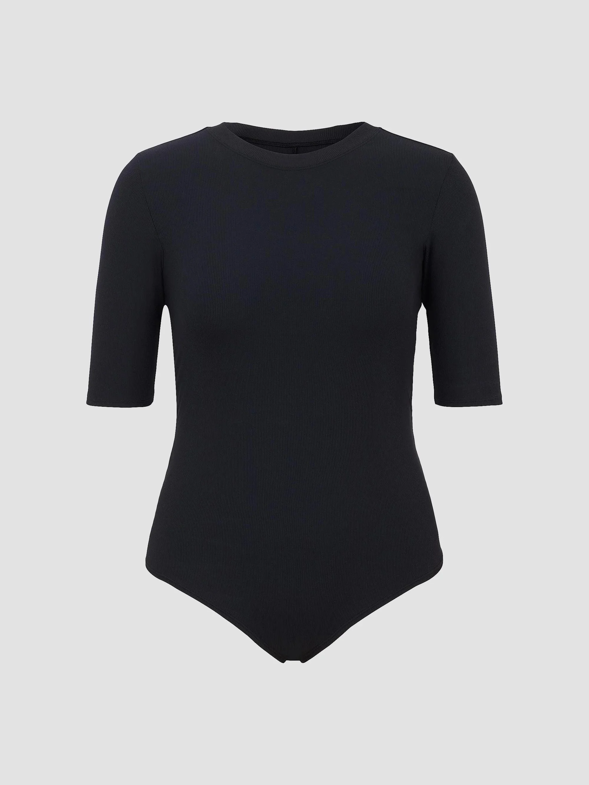 Women's Suit Yourself Rib-Knit Bodysuit - Classic Black - 1