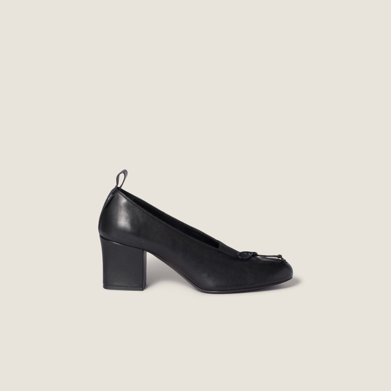 Élan nappa leather pumps 2