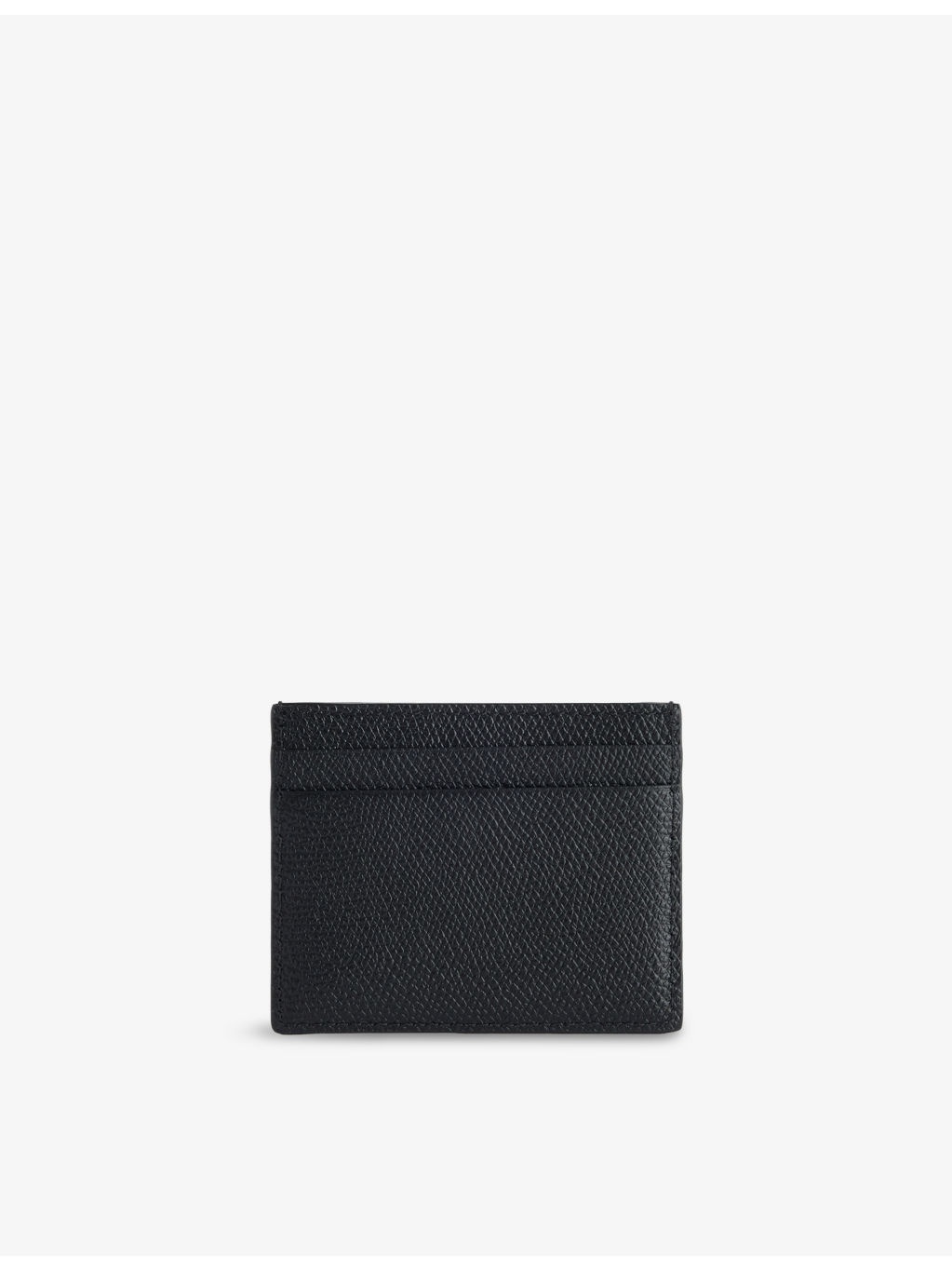 VLogo Leather Card Holder - 3
