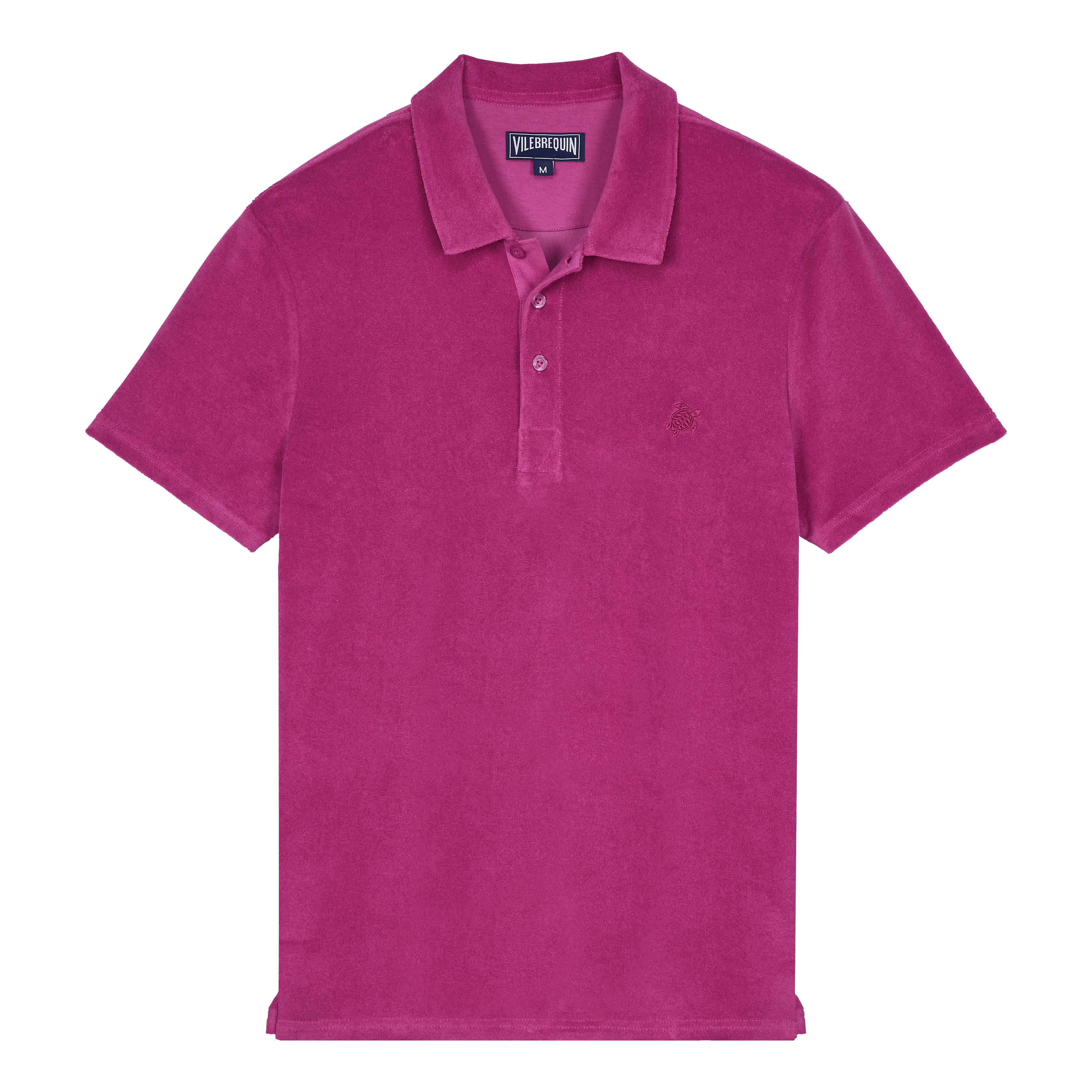 Men Organic Cotton Terry Polo Solid - 1