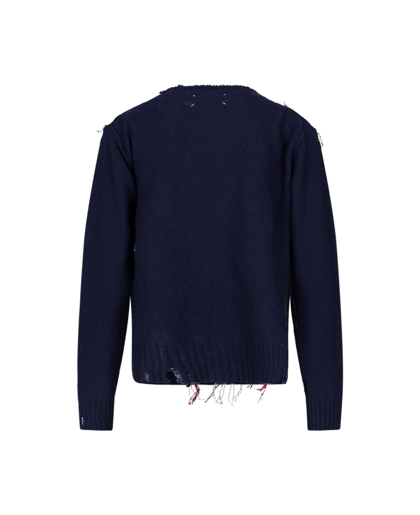 Fringed Detail Sweater - 3