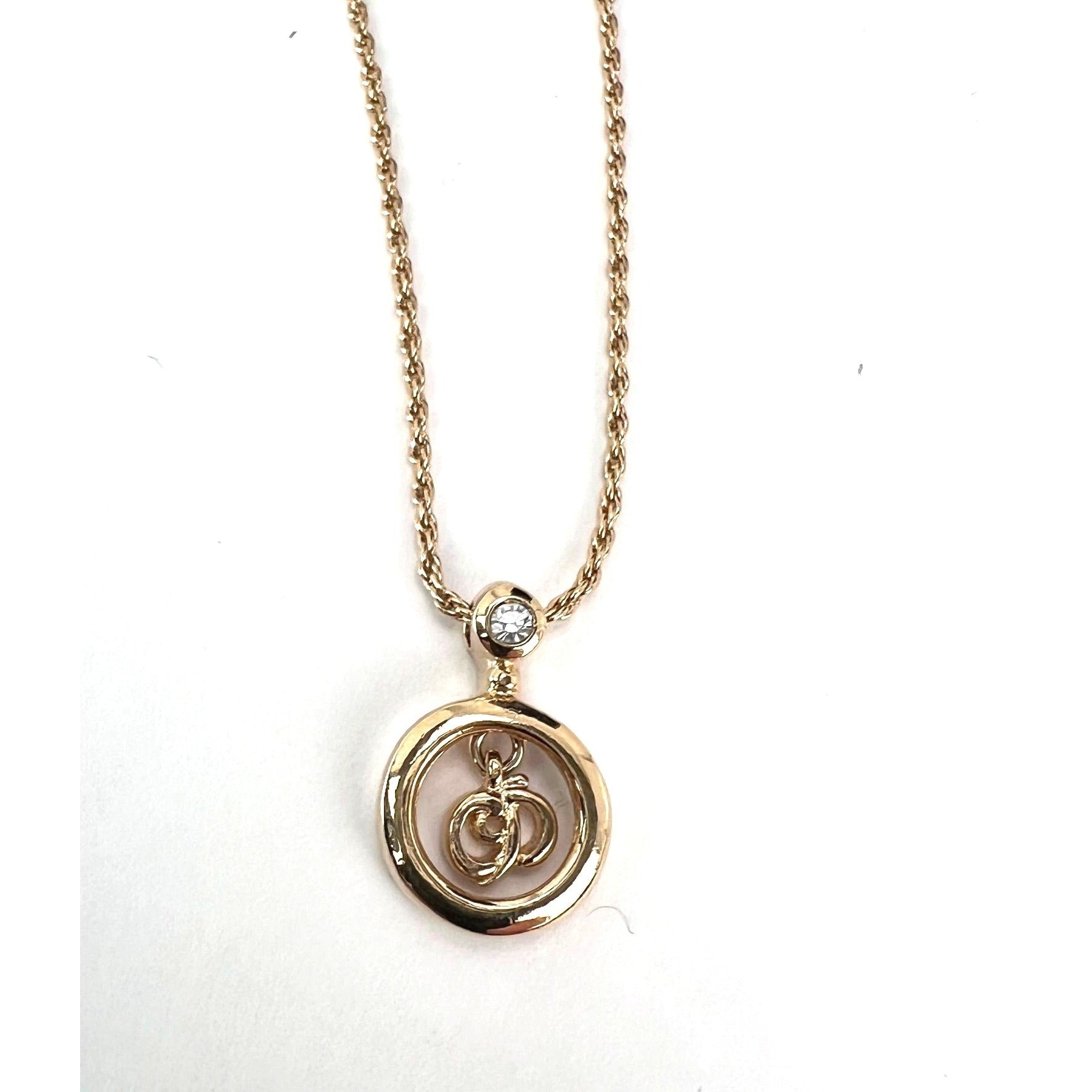 Christian Dior Multi Star Adjustable Silver Finish Necklace - 3