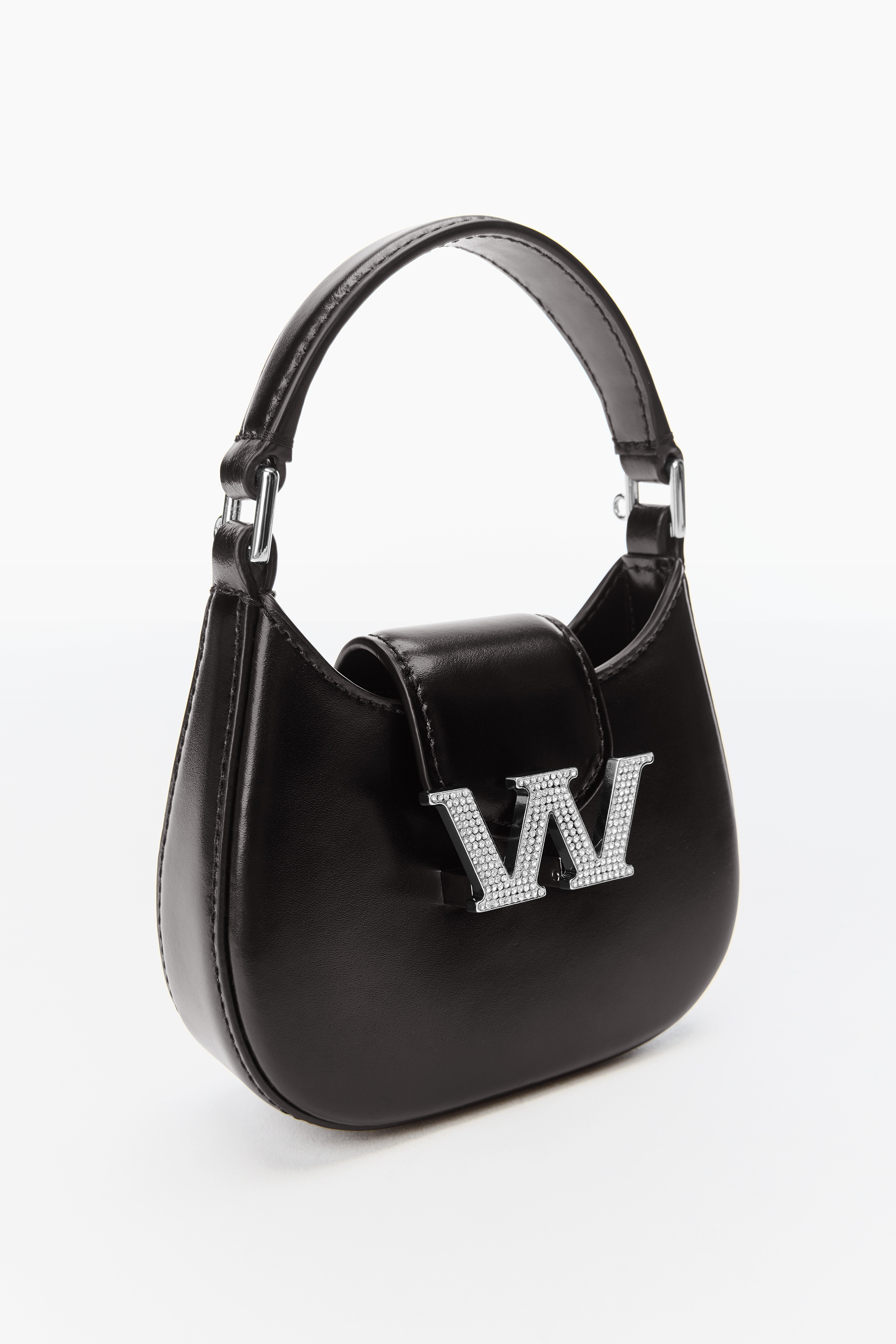 W LEGACY MICRO HOBO IN LEATHER - 2