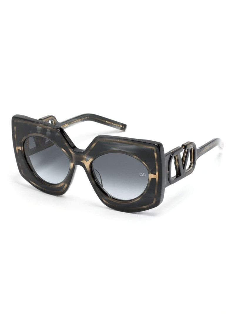 Valentino oversize-frame sunglasses outlook