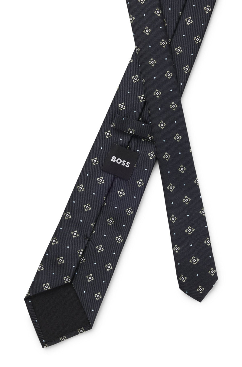 DIAGONAL-STRIPE TIE IN A SILK BLEND 5