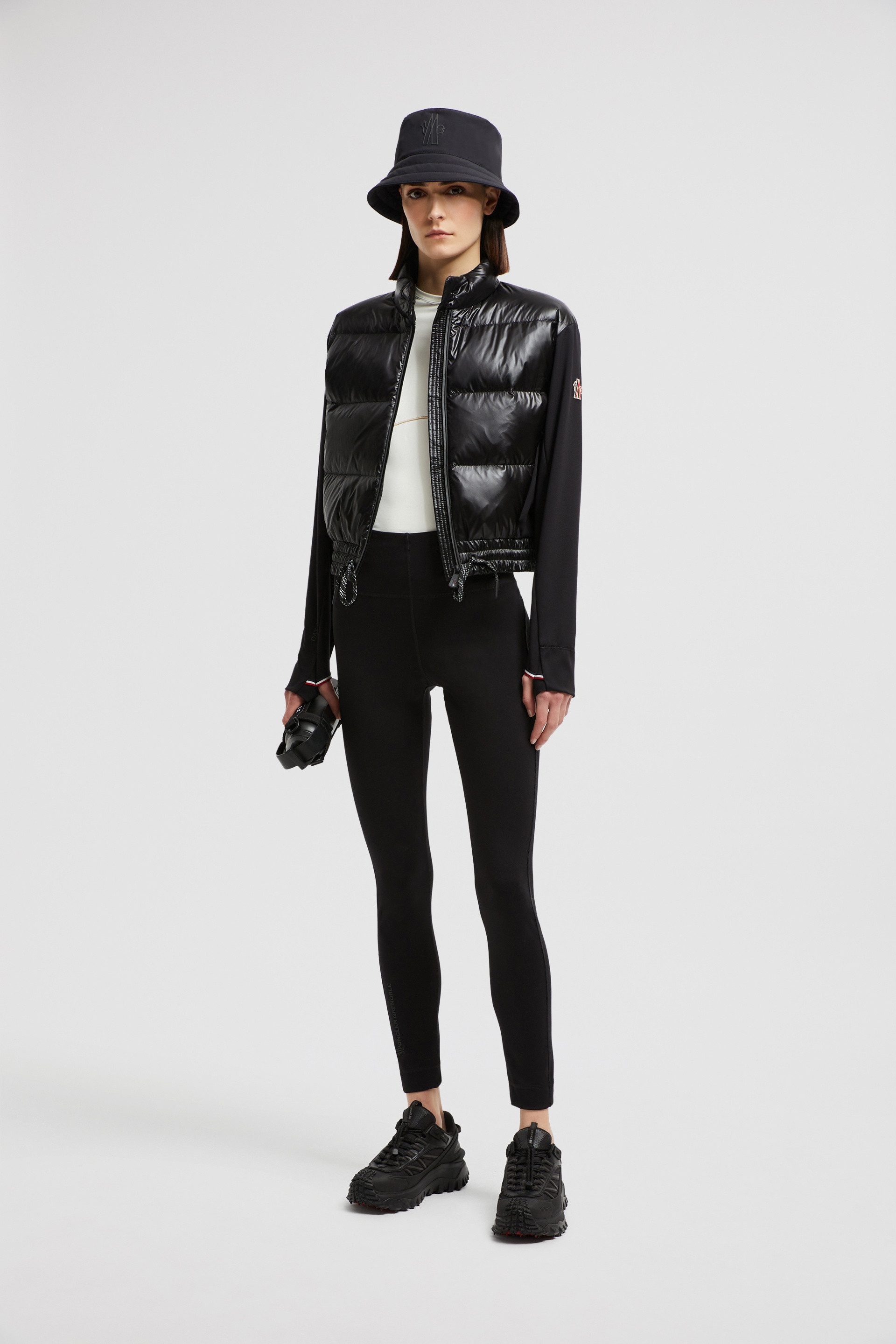【送料&関税込】Moncler Grenoble Logo Tech Leggings Moncler Grenoble Technical Jersey Leggings | REVERSIBLE