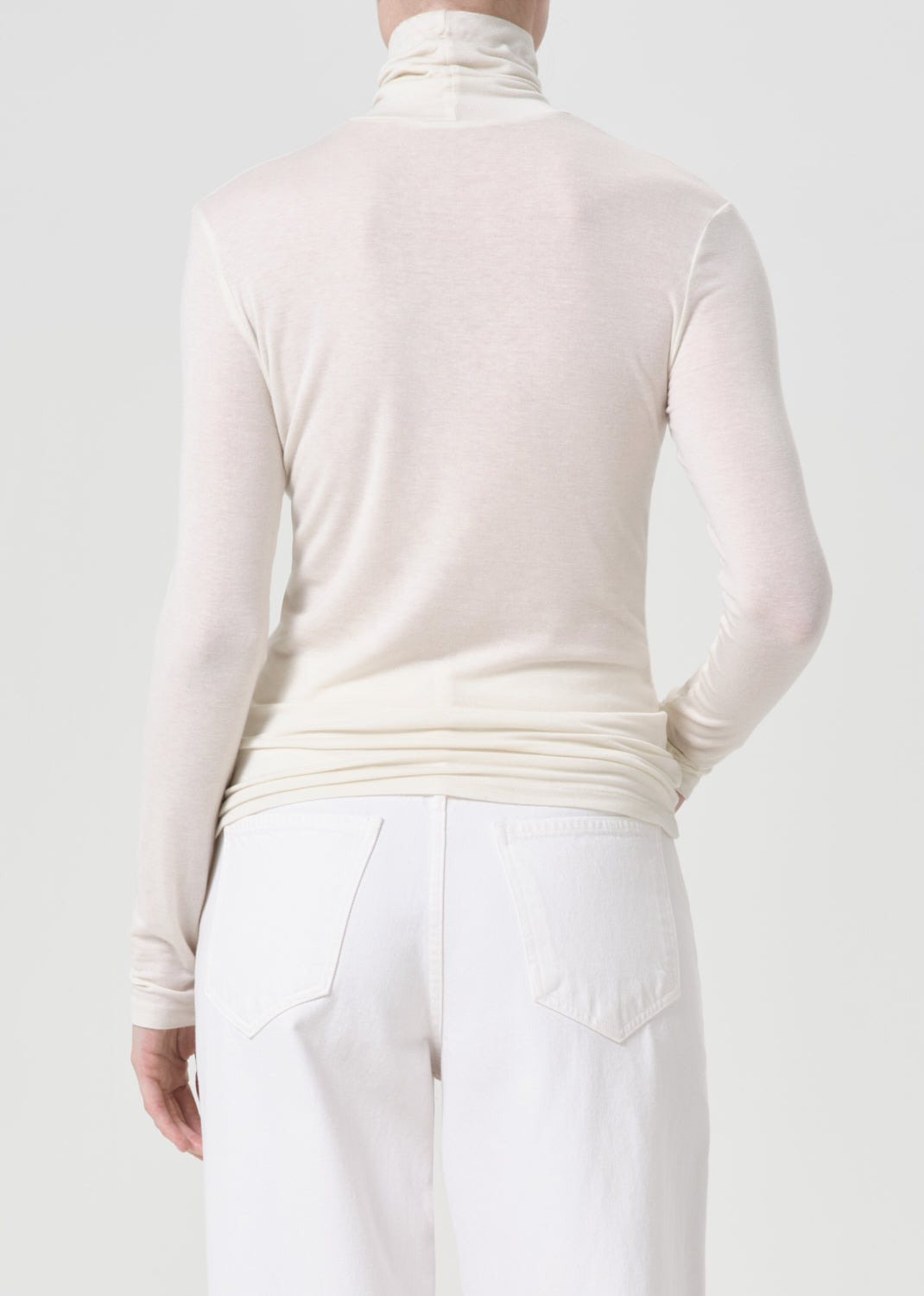 PASCALE TURTLENECK IN OAT MILK - 2
