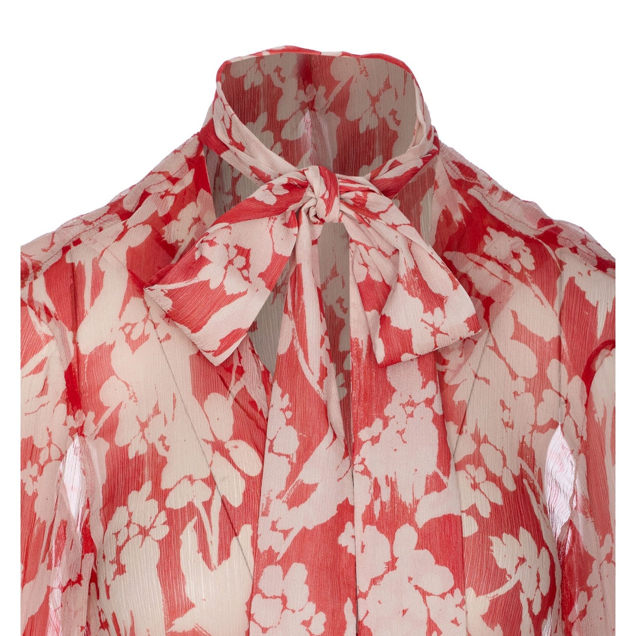 Victoria Beckham Women Draped Pleated Shirt - 4