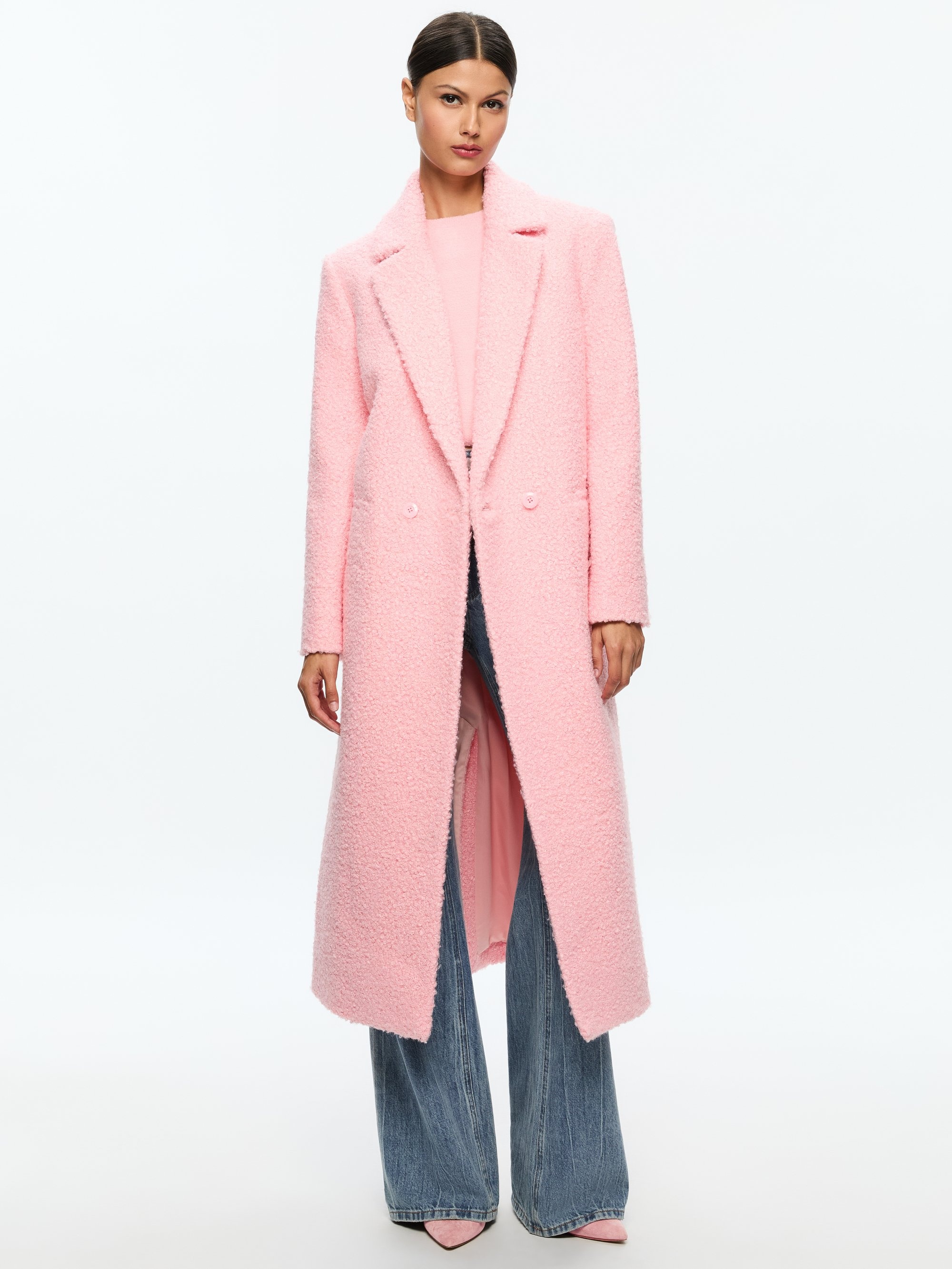 JIMMY OVERSIZED COAT WITH LONG LAPEL - 6