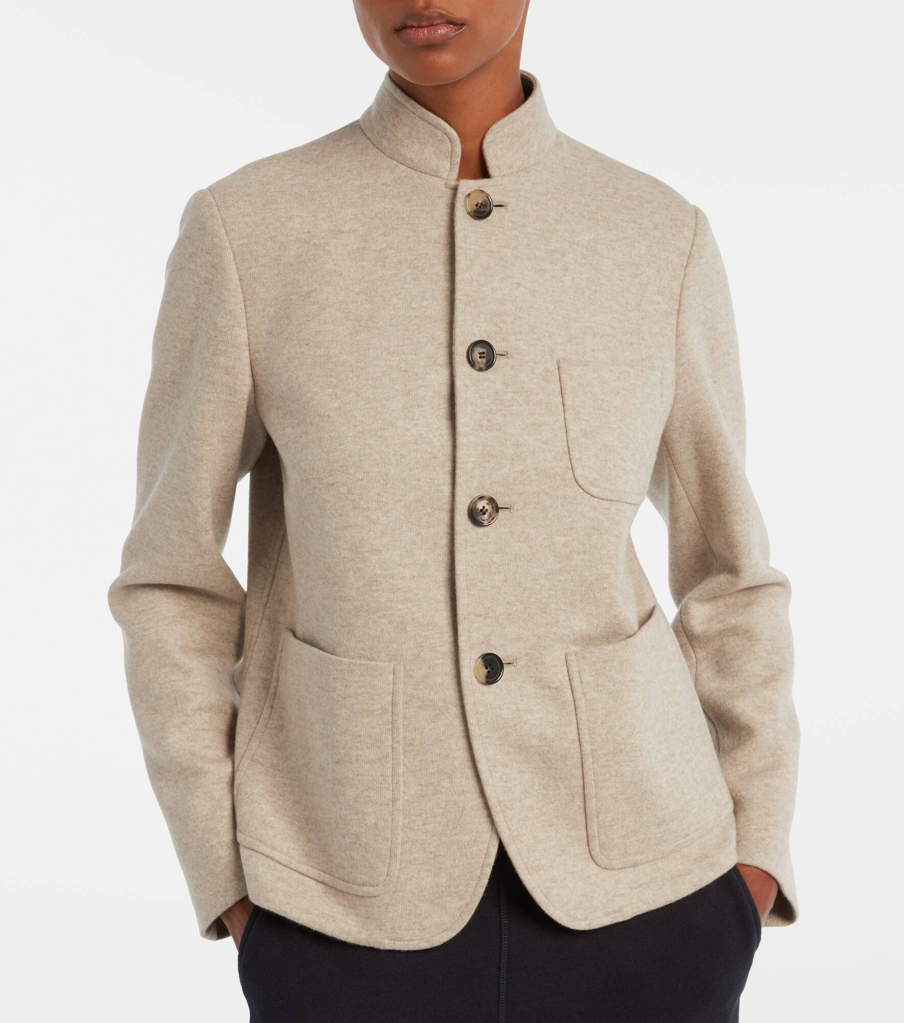 Spagna Mini cashmere-blend jacket - 6