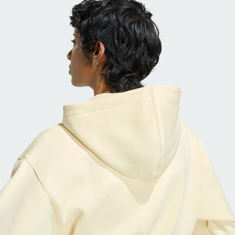 ESSENTIALS FLEECE CROPPED FZ HOODIE 6