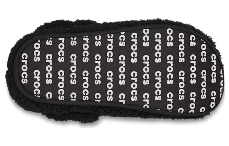 (WMNS) Crocs Classic Cozzzy Slipper 'Black' 209386-001 - 6