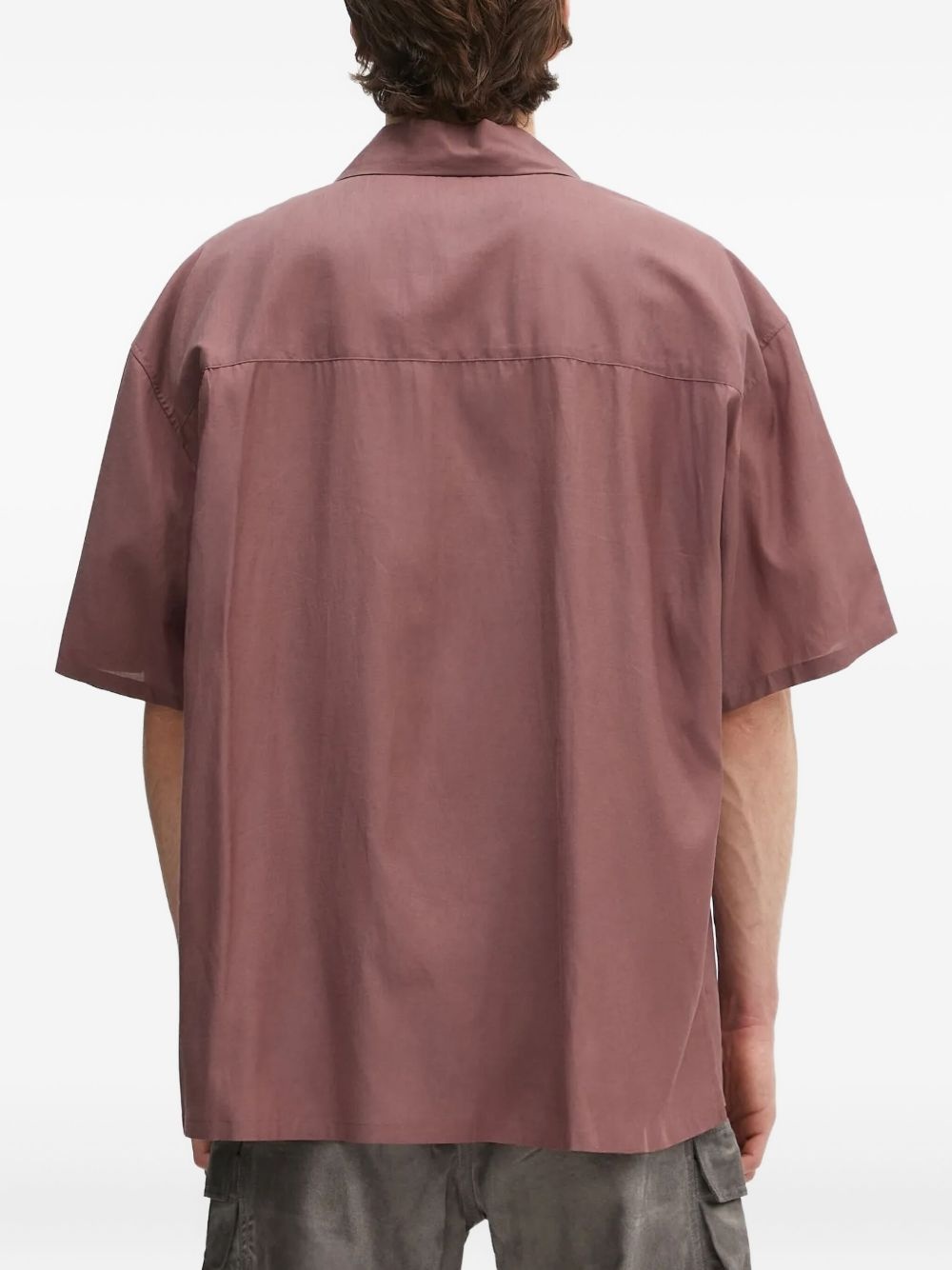 chest-pocket short-sleeve shirt - 3
