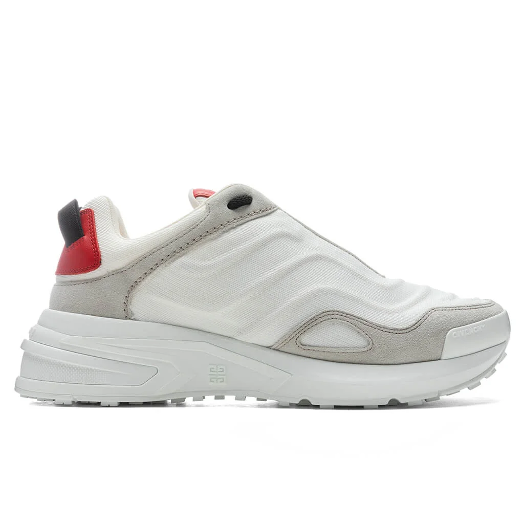 GIVENCHY GIV 1 LIGHT RUNNER - GREY/WHITE/RED - 1