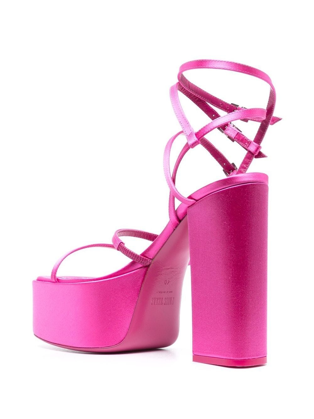 platform strappy sandals - 3