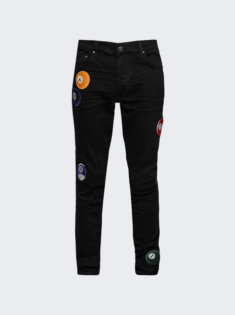 Pool Ball Skinny Jean Black 1