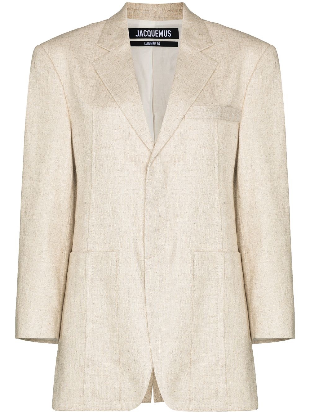 La Veste d'Homme oversized blazer - 1