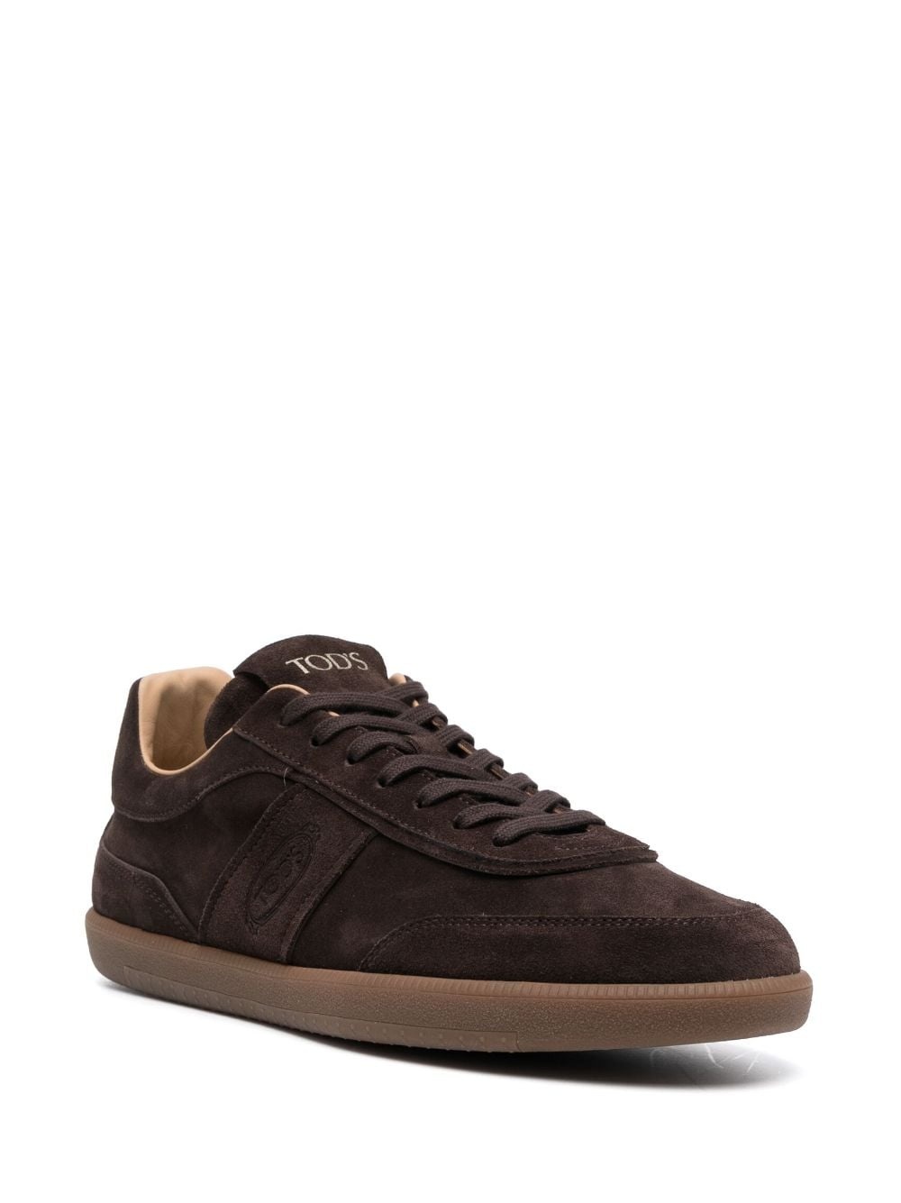 suede low-top sneakers - 2