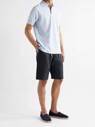 Paul Smith Linen Drawstring Shorts outlook