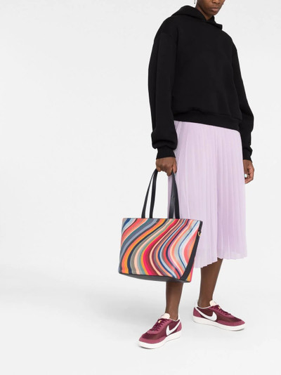 Paul Smith swirl striped pattern bag outlook