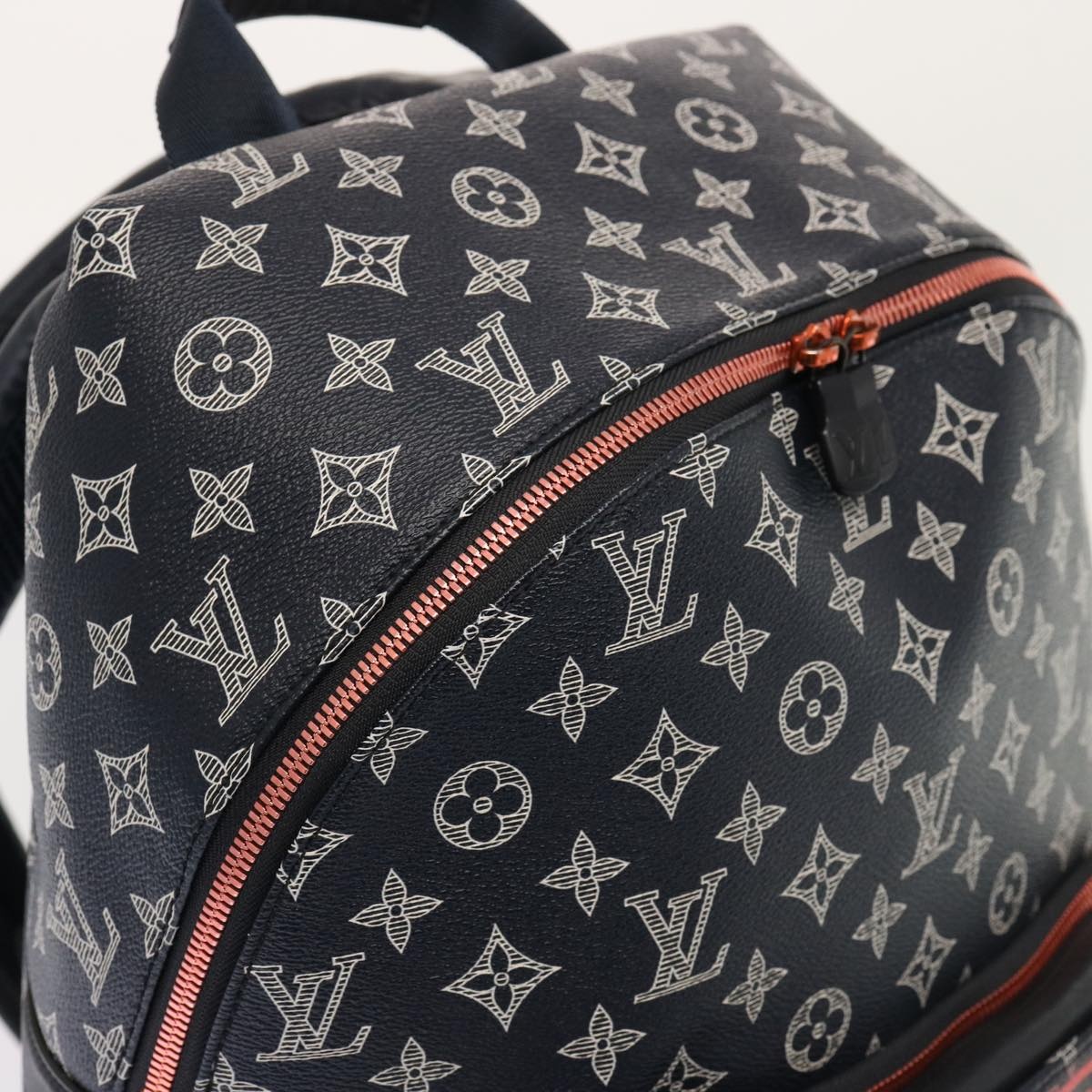 LOUIS VUITTON Monogram Ink Apollo Backpack Navy Red White M43676 - 5