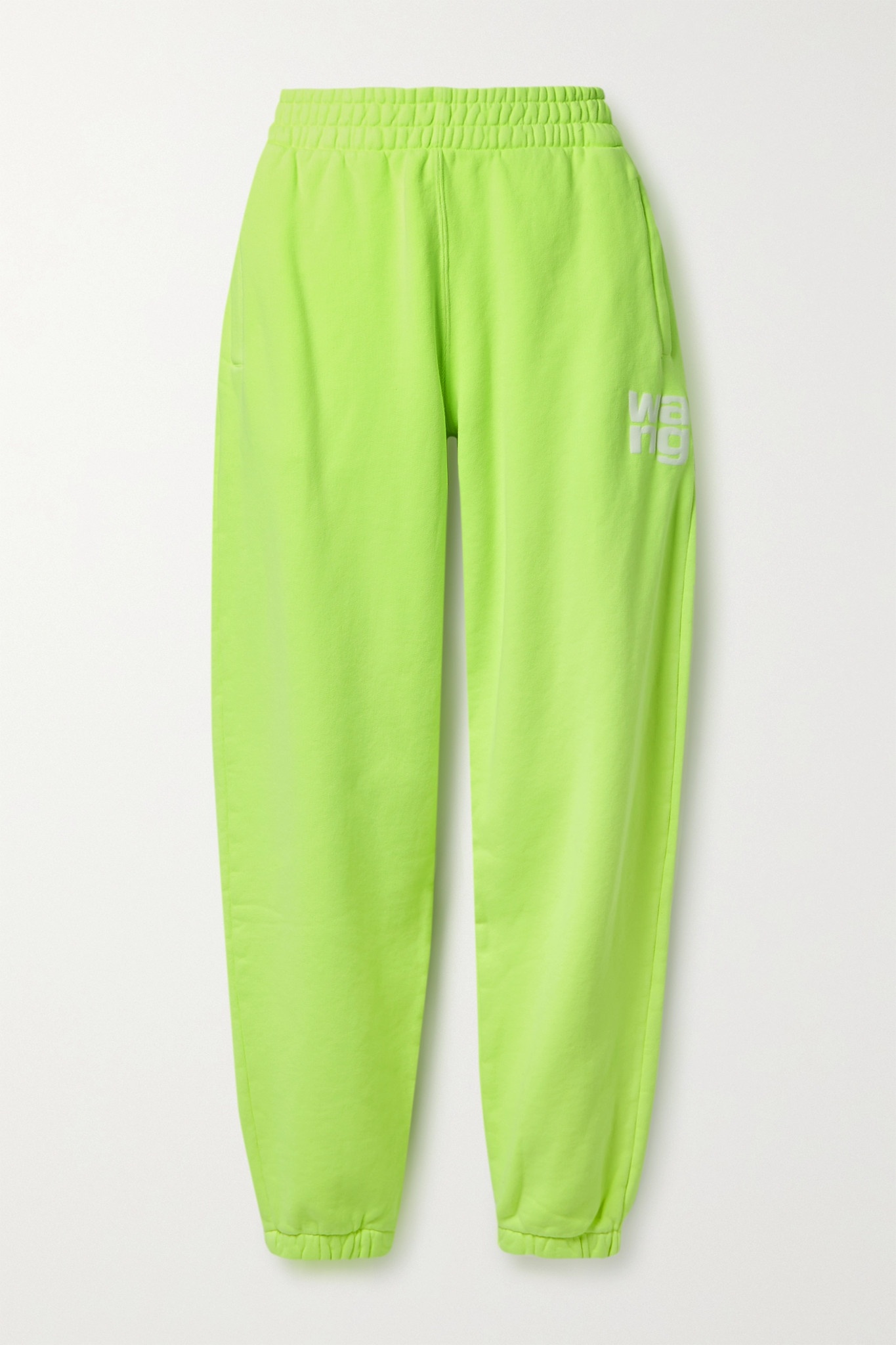 Cotton-jersey track pants - 1