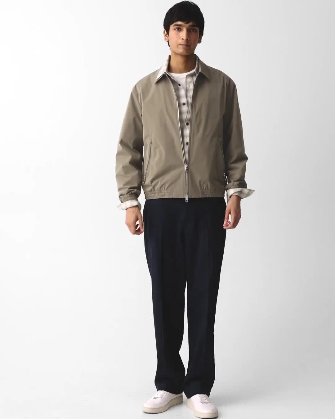 Blouson Zip Jacket in Foundation Twill - 7