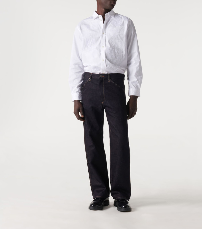 Junya Watanabe MAN x Levi's® cotton and linen straight jeans outlook