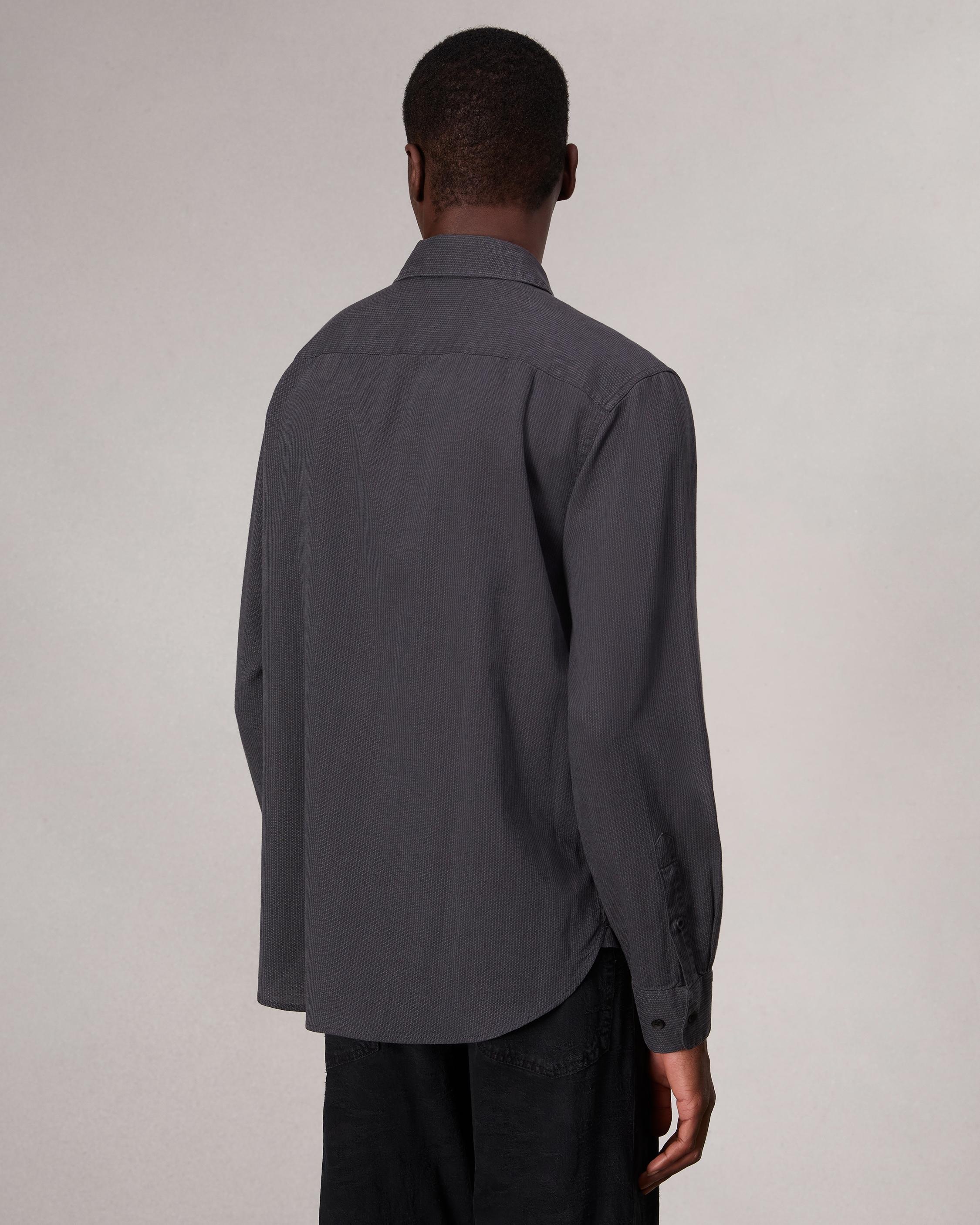 Finch Textured Striped Shirt - 5