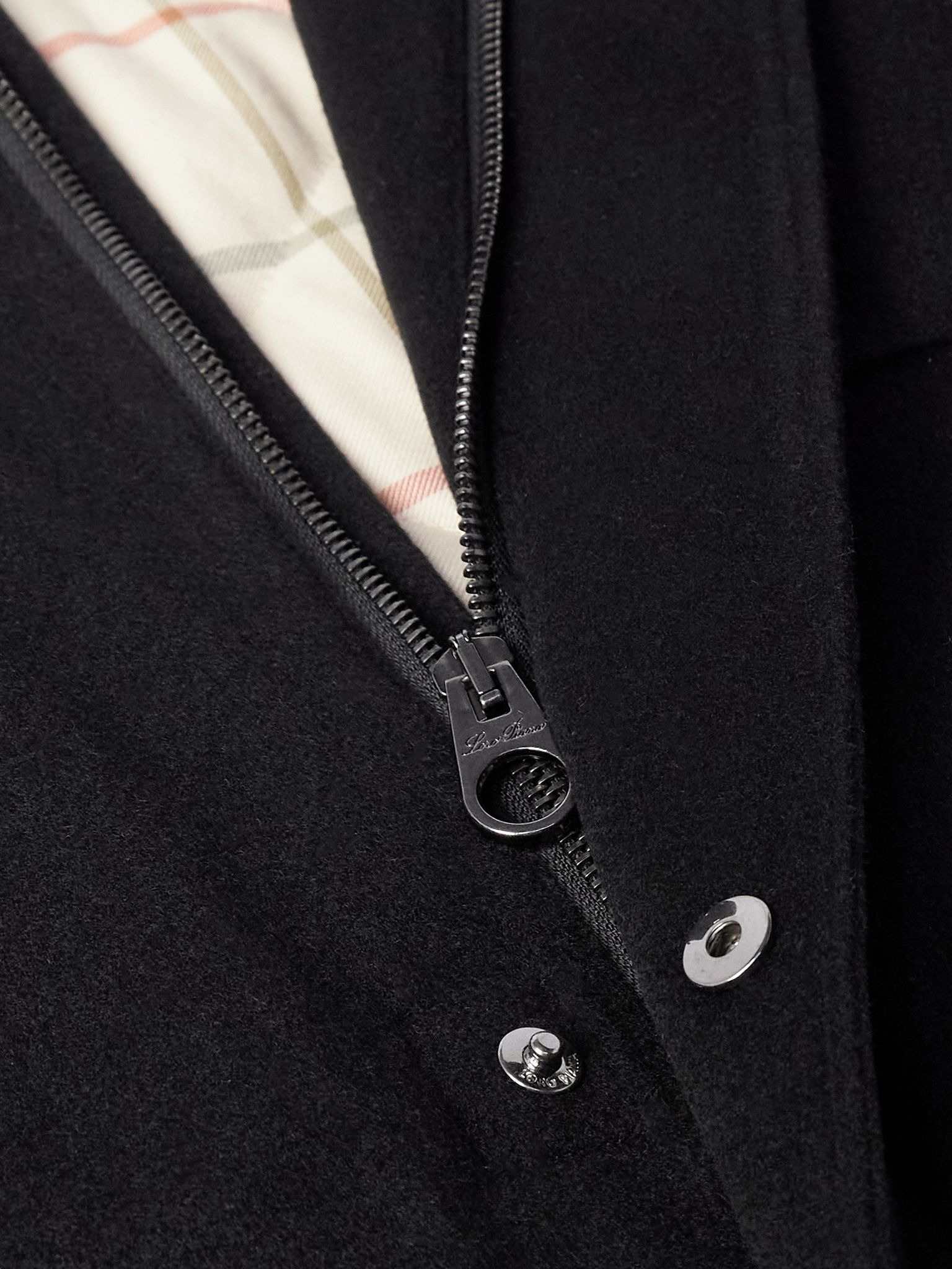 Traveller Padded Rain System® Cashmere Field Jacket Black - 4