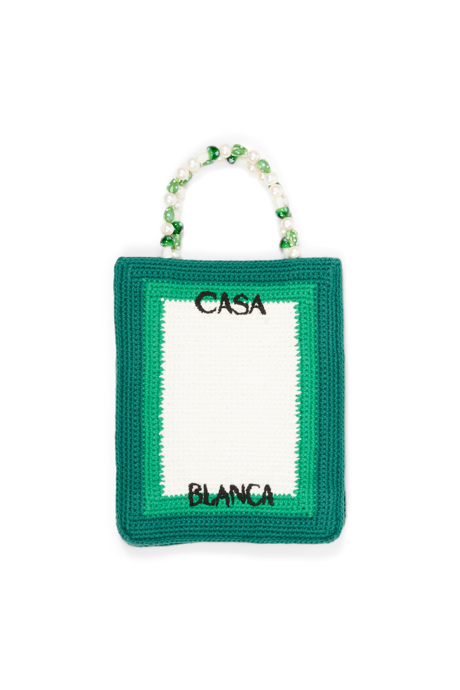 Tennis Beaded Crochet Bag - 1