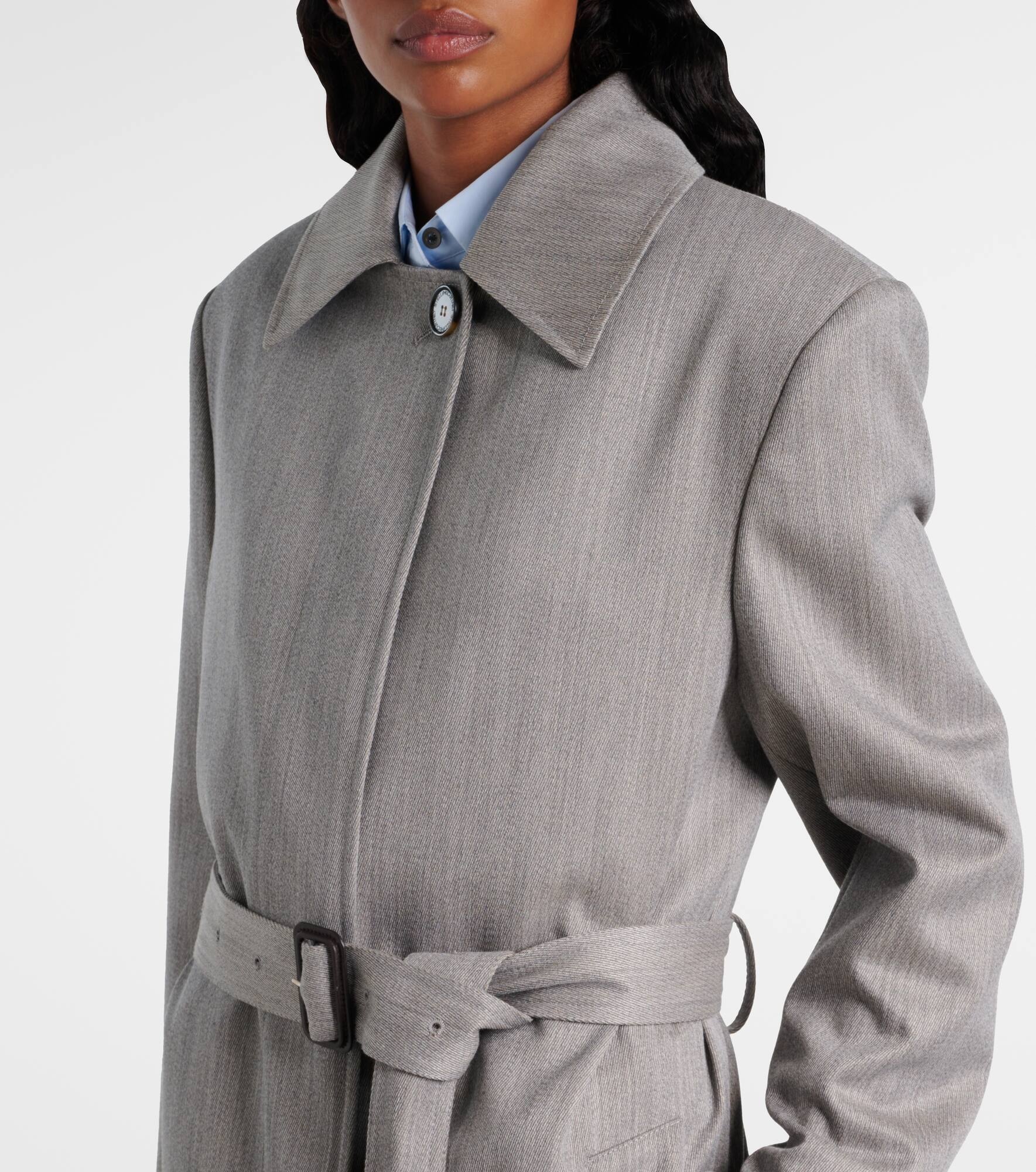 Wool-blend coat - 4