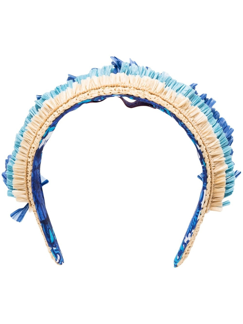 Halo raffia hairband 1