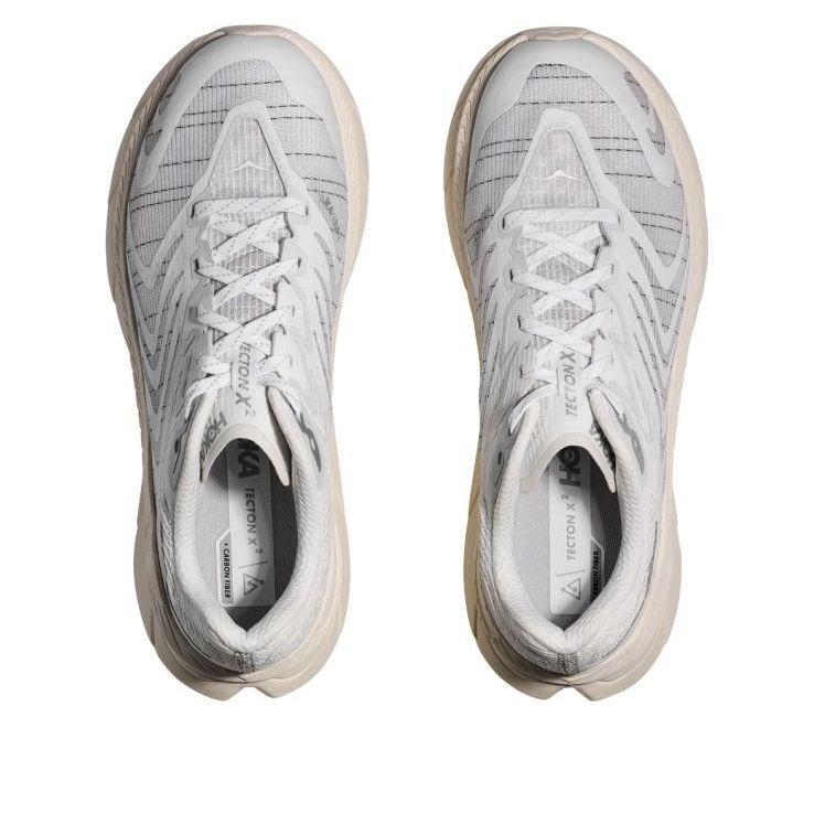 HOKA ONE ONE Tecton X 2 'Stealth Tech White Cosmic Grey' 1168571-WMC - 2