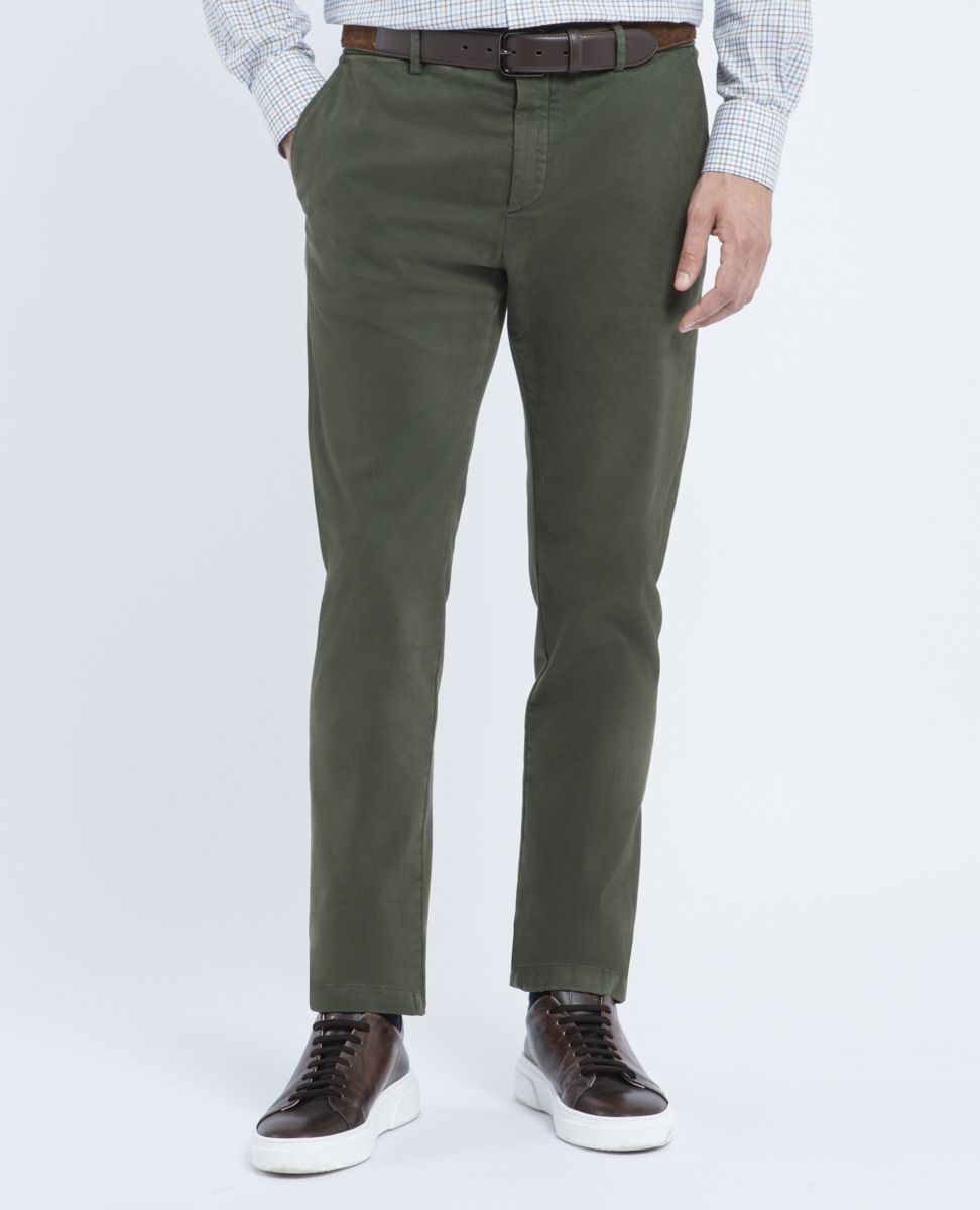 Stretch cotton Trousers - 2