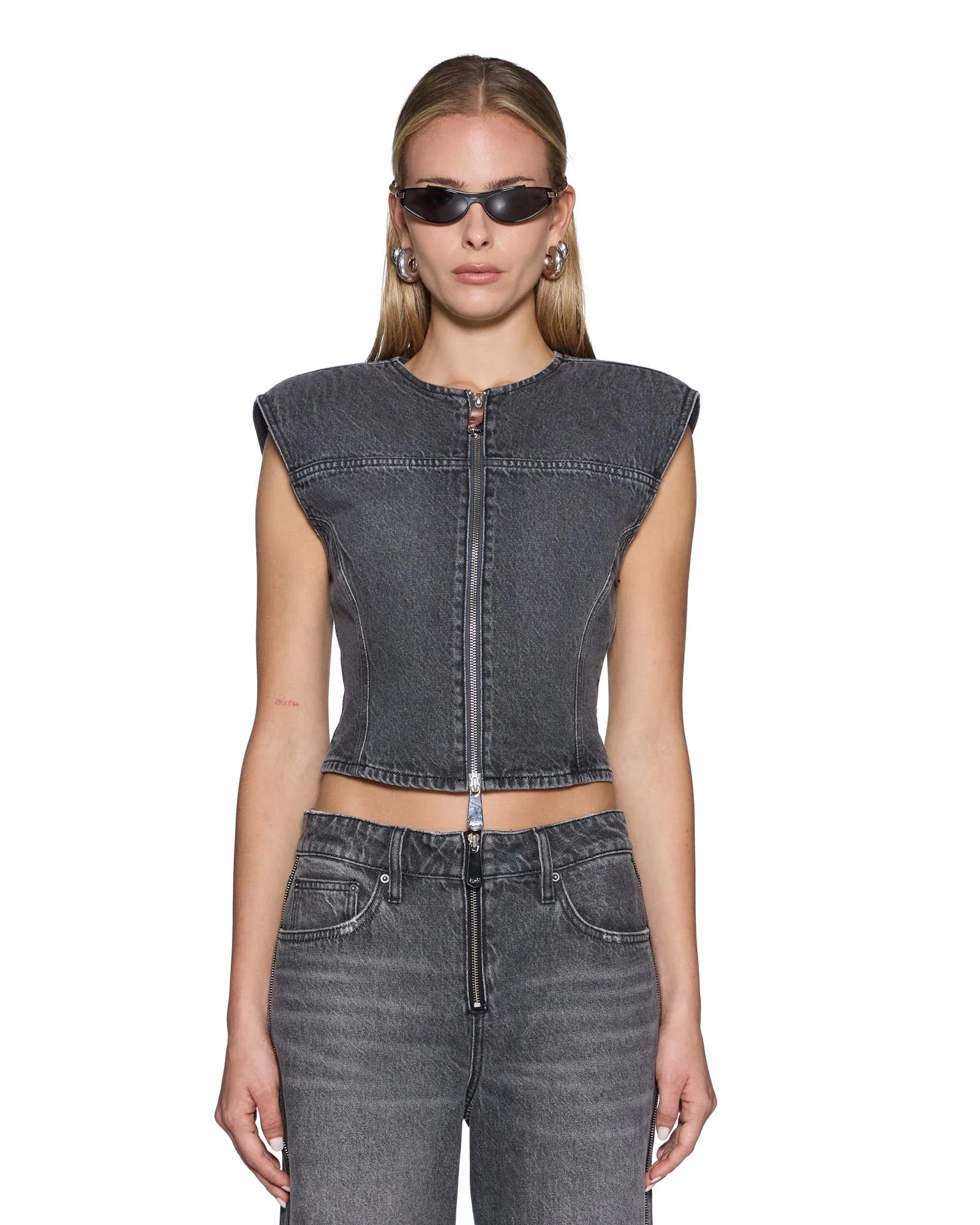 FATE TOP GLITCH GREY - 1