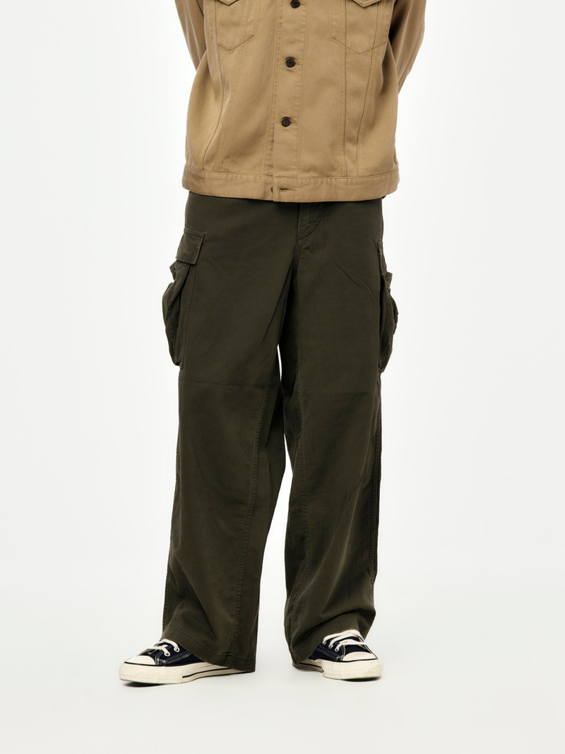 A.PRESSE VINTAGE US ARMY M-51 FIELD PANTS (OLIVE) (SIS) - 26SAP-04