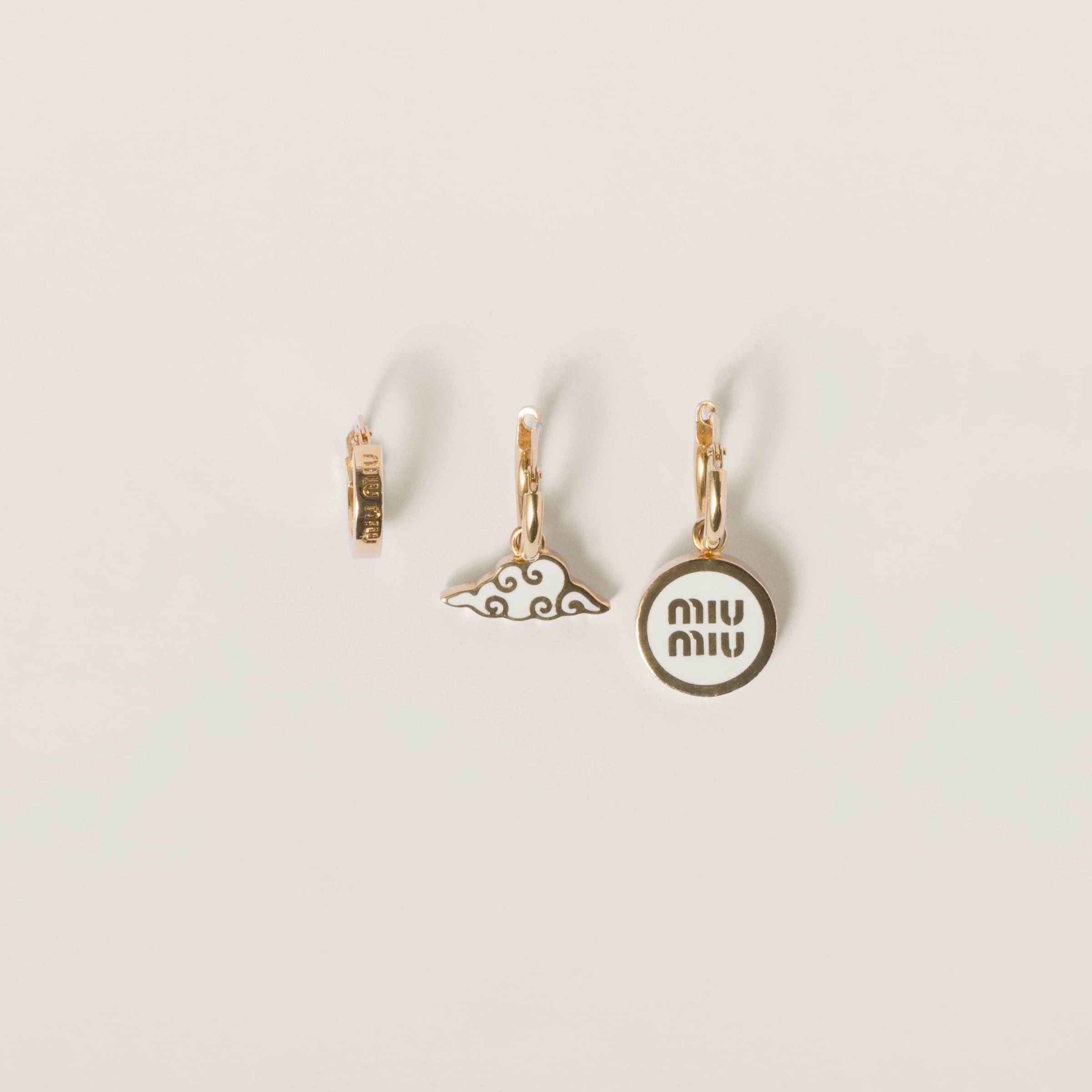 Set of metal earrings - 1