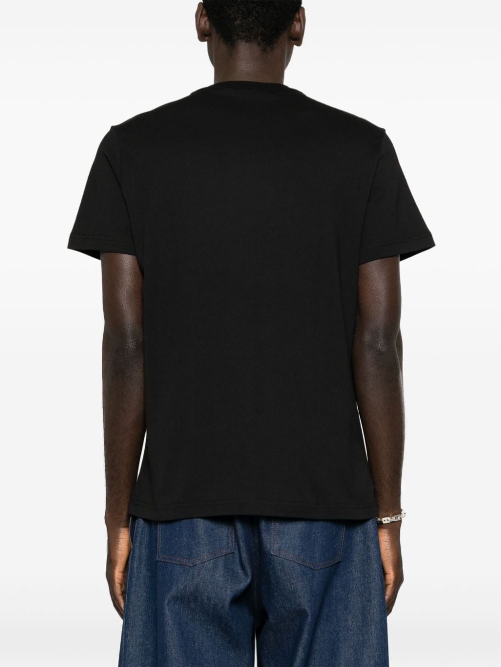 V-Emblem cotton T-shirt - 4