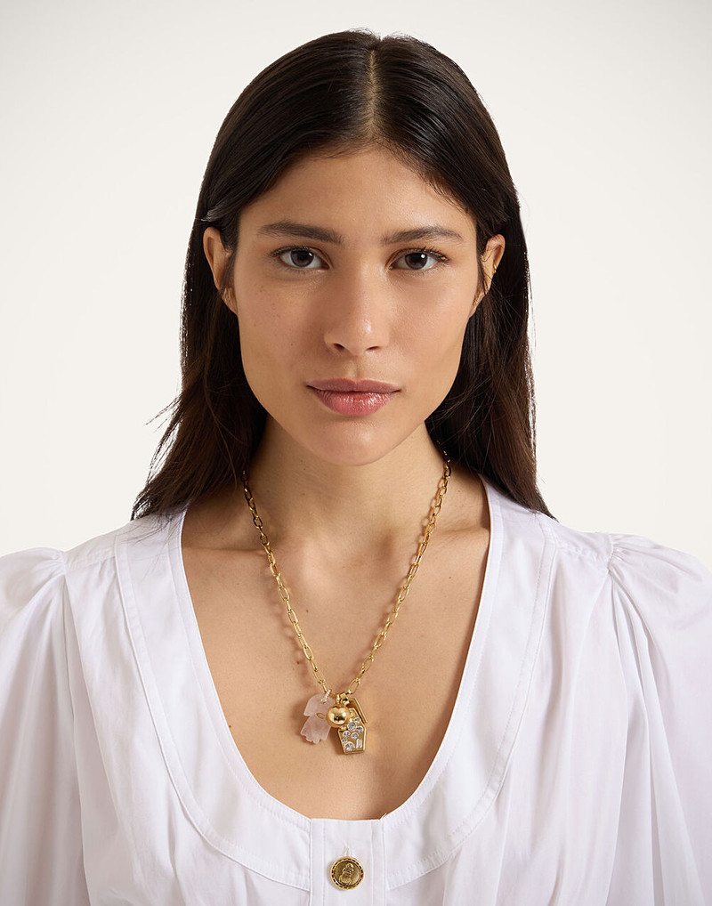 La DoubleJ Protection Charm Necklace outlook