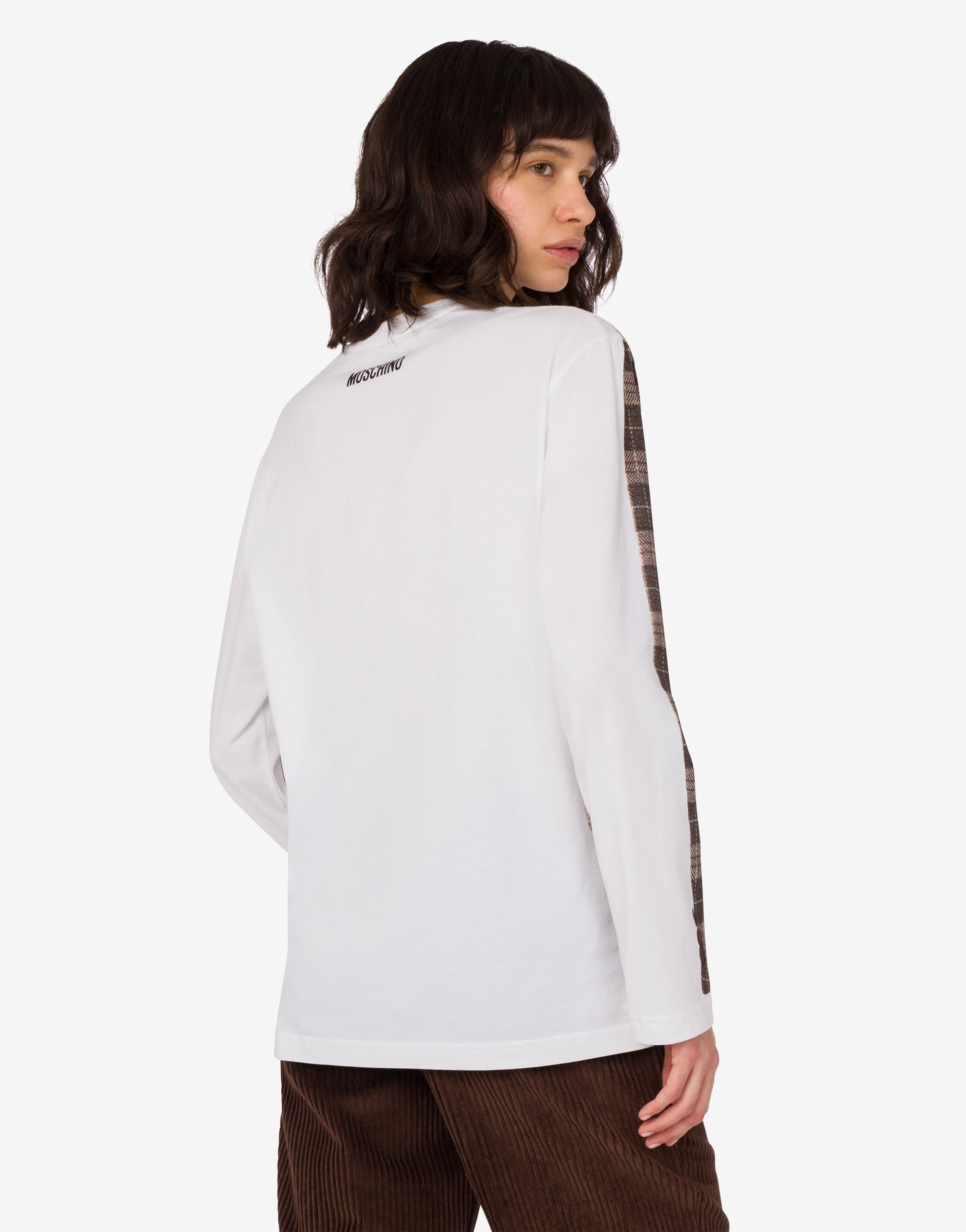 PRINTED ORGANIC COTTON JERSEY T-SHIRT - 3