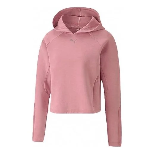 (WMNS) PUMA Evostripe Short Hoodie 'Pink' 585233-16 - 1