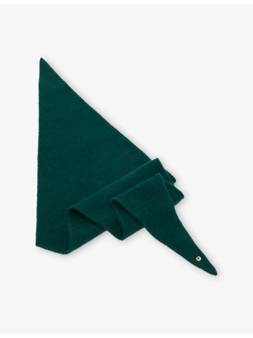 Brand-Plaque Yak-Blend Scarf - 1
